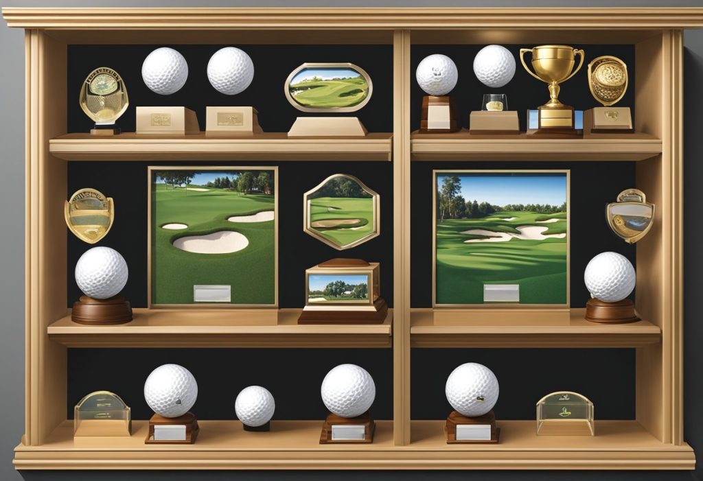 golf ball display case